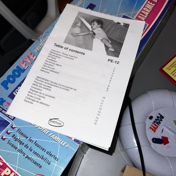 SmartPool PE12 Pooleye Aboveground Pool Alarm System Safety Protection Loud - Picture 5 of 6